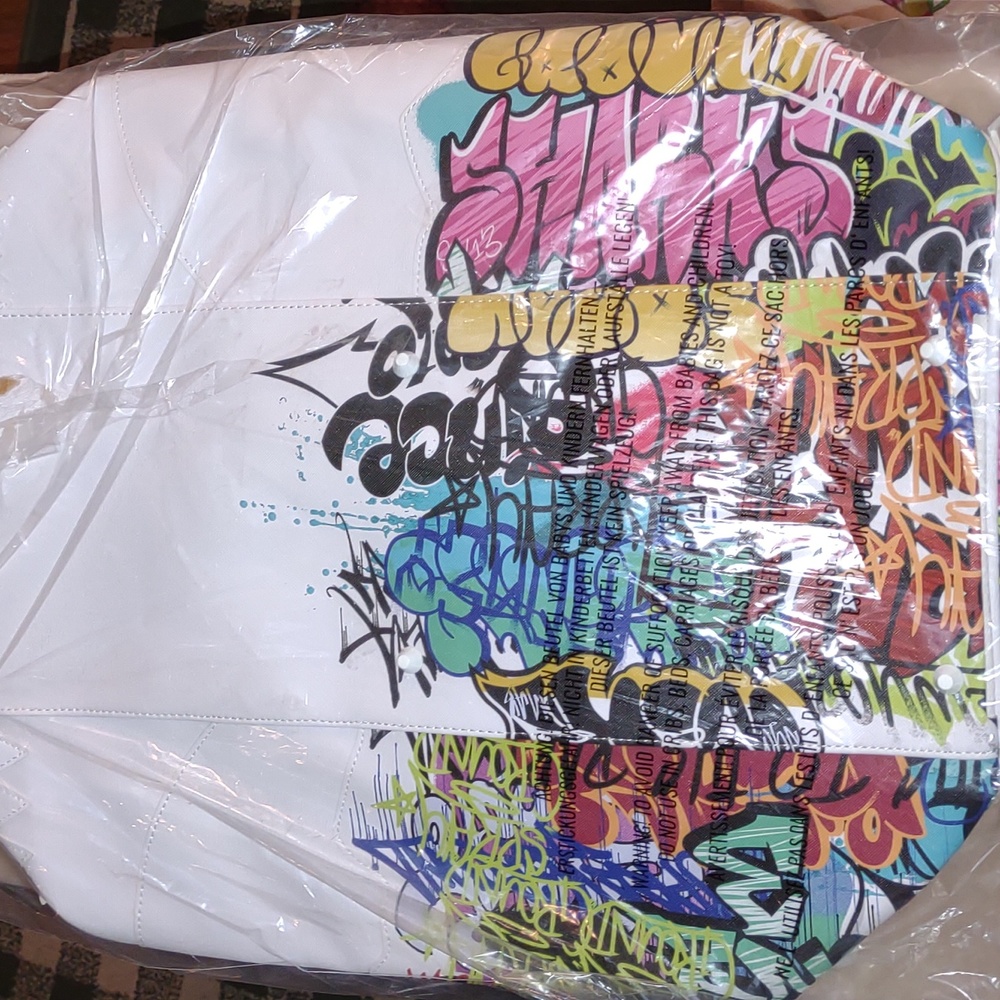 ๐SPRAYGROUND๐ฆ Halfgraff Duffle Bag Cosplay Great! - Picture 7 of 11
